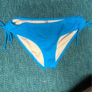 Victorias Secret Blue Side Tie Bikini Bottom
